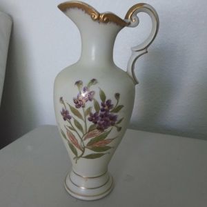 Antique Bone China Pitcher